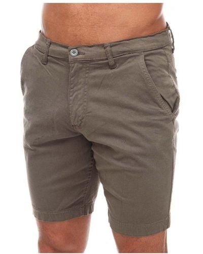 Duck and Cover Moreshore Chino Shorts - Grey