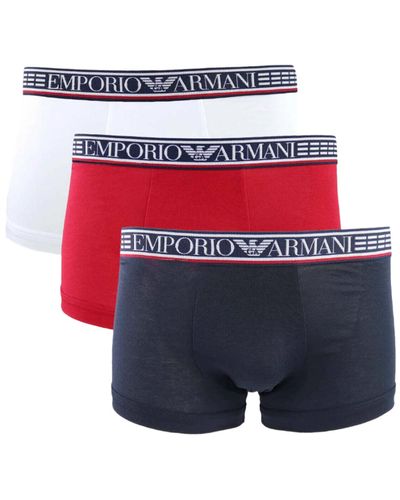 Emporio Armani Boxershorts Van - Rood