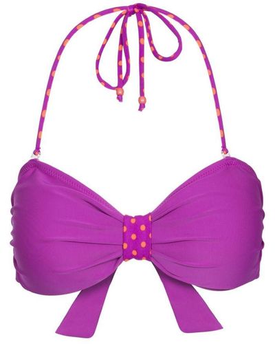 Trespass Ladies Aubrey Bikini Top - Purple