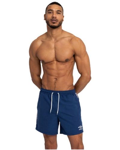 Umbro Taped Swim Shorts (marine) - Blauw