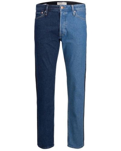 Jack & Jones Jeans Intelligence Loose Fit Jeans Jjichris Jjoriginal 997 Blue Denim - Blauw