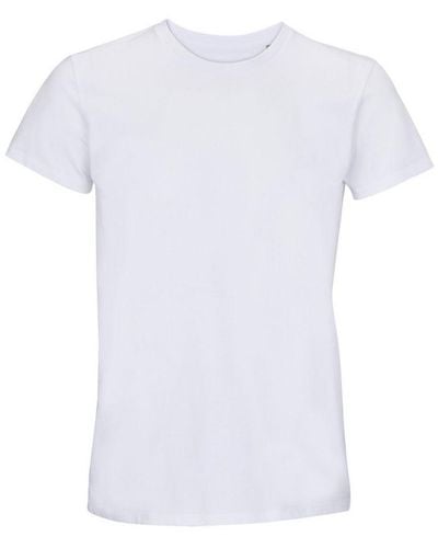 Sol's Volwassen Crusader Gerecycled T-shirt (wit)