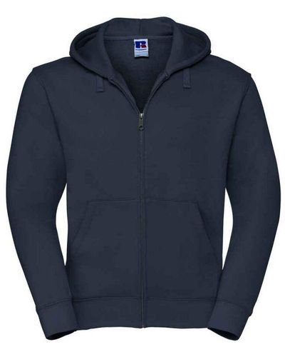 Russell Authentic Hooded Sweatshirt (French) - Blue