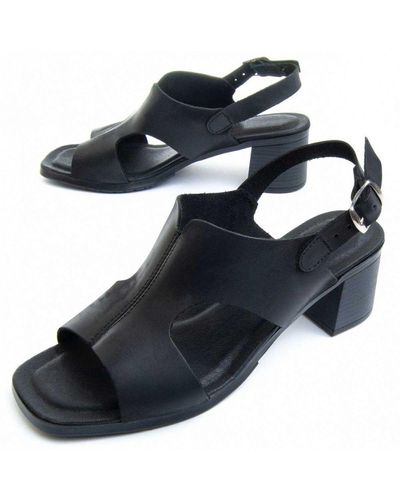 Purapiel Heel Sandal Purasandal13 In Negro - Blauw