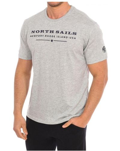 North Sails Short Sleeve T-Shirt 9024020 - Grey