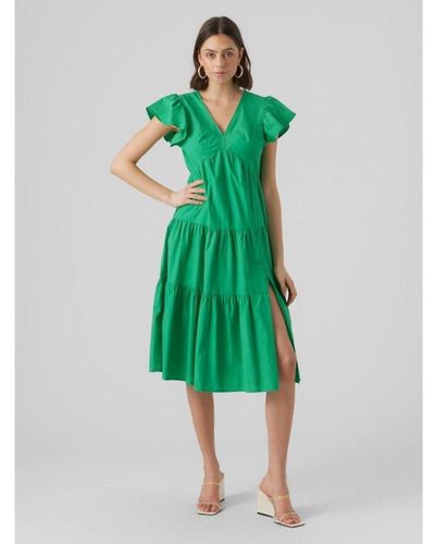 Vero Moda Jarlotte Maxi -jurk - Groen