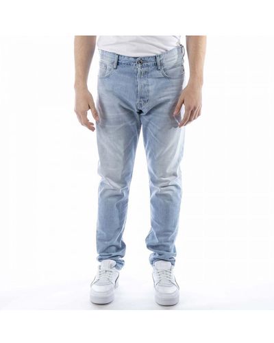 Replay Tinmar Tapered Lichtblauwe Jeans