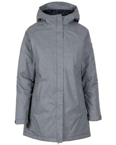 Trespass Ladies Wintertime Waterproof Jacket () - Grey