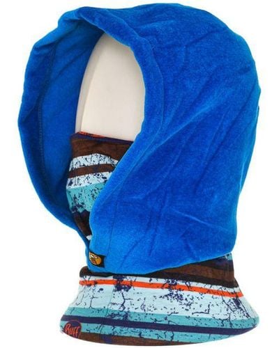 Buff 51800 Double Layer Fleece Lined Hood And Neck Gaiter - Blue