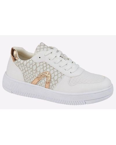 Cipriata Lola Memory Foam Trainers - White