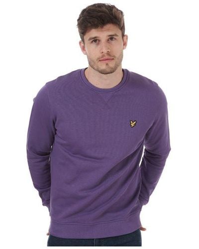 Lyle & Scott And Crew Neck Sweatshirt - Purple