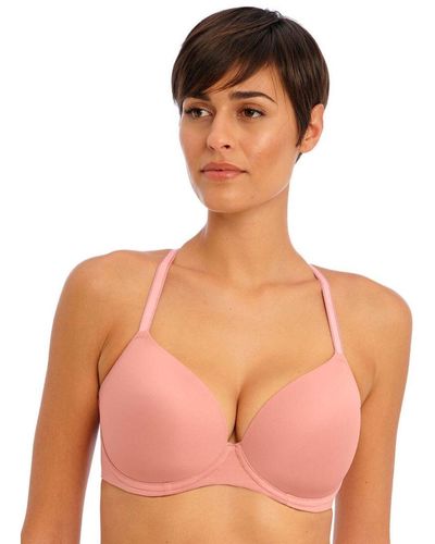 Freya 401708 Undetected Moulded T-Shirt Bra - Pink
