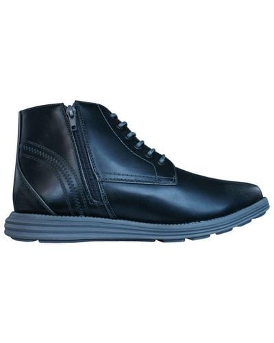 Firetrap Baccara Lennon Tempo Shoes Leather - Blue