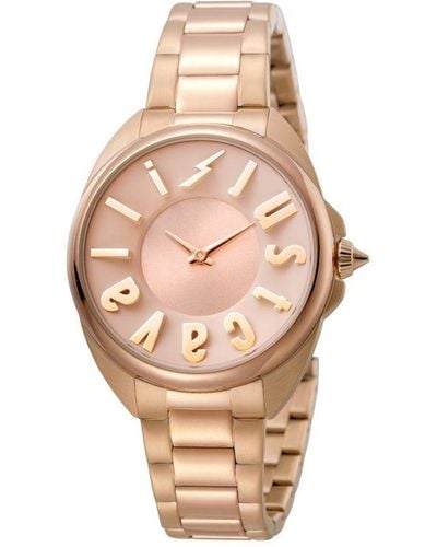 Just Cavalli Jc1L008M0095 Rose Watch With Dial - Natural
