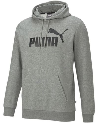 PUMA Essentials Big Logo Hoodie - Grey