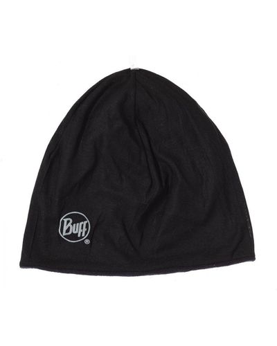 Buff Fleece-Lined Hat 120700 - Black