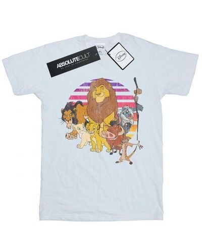 Disney The Lion King Pride Family T-Shirt () Cotton - White