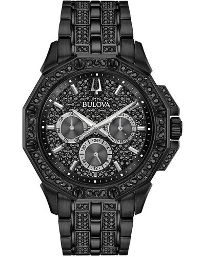 Bulova Crystal Octava Watch 98C134 - Black