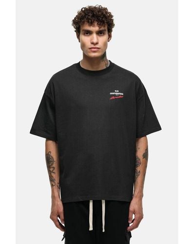 Good For Nothing Black Oversized Cotton Printed Short Sleeve T-shirt