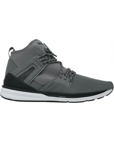 PUMA B.o.g Limitless Hi Top Grey Trainers - Zwart