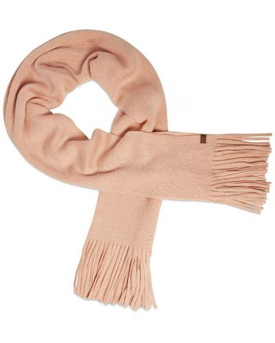 Timberland Long Brushed Wool Scarf A1Egl 675 A1 Textile - Pink