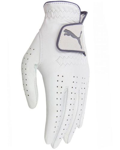 PUMA Pro Performance Left Hand Leather Golf Glove 041242 01 Leather (Archived) - White