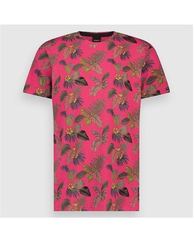 Twinlife Men T-shirt - Roze