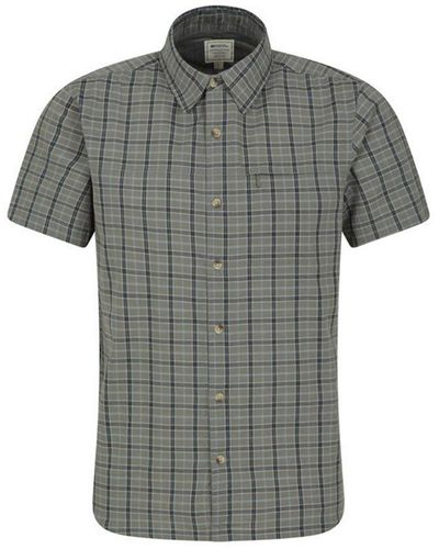 Mountain Warehouse Holiday Cotton Shirt () - Grey