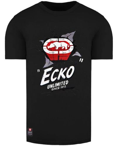 Ecko' Unltd Kawasaki T-Shirt Cotton - Black