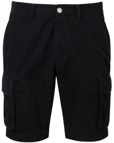 Asquith & Fox Cargo Shorts () Cotton - Black
