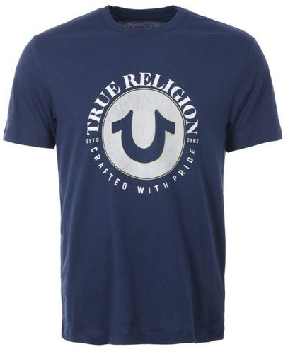 True religion cheap navy t shirt