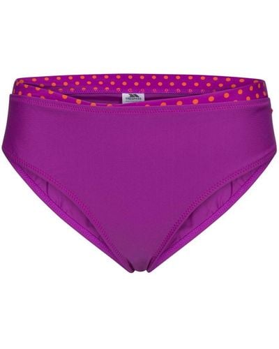 Trespass Ladies Gabriel Bikini Bottoms - Purple