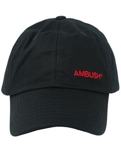 Ambush Logo Black Cap
