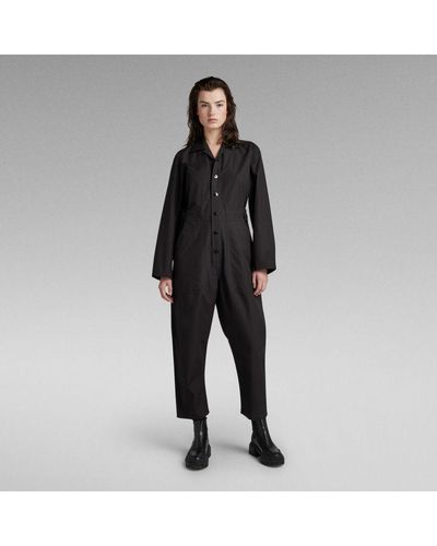 G-Star RAW G-Star Raw Relaxed Jumpsuit - Black