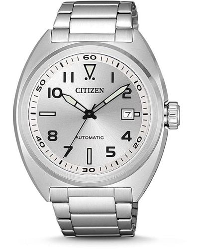 Citizen Horloge Zilverkleurig Nj0100-89a - Grijs