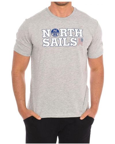 North Sails T-shirt Korte Mouw 9024110 Man - Grijs