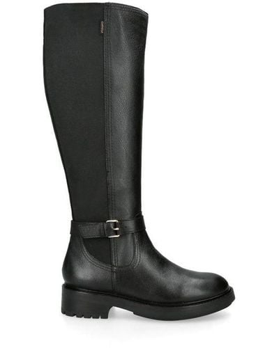 Carvela Kurt Geiger Leather Margot High Boots - Black