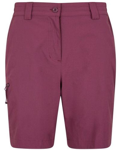Mountain Warehouse Ladies Hiker Stretch Shorts () - Purple