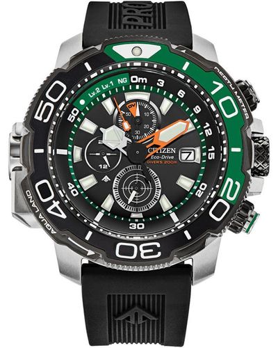 Citizen Promaster Marine Horloge Zwart Bj2168-01e - Grijs