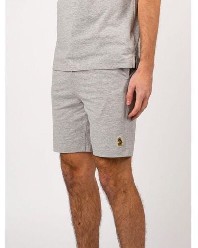 Luke 1977 Trouser Sweat Shorts Grey