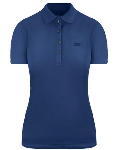 Lacoste Relaxed Fit Polo Shirt Cotton - Blue