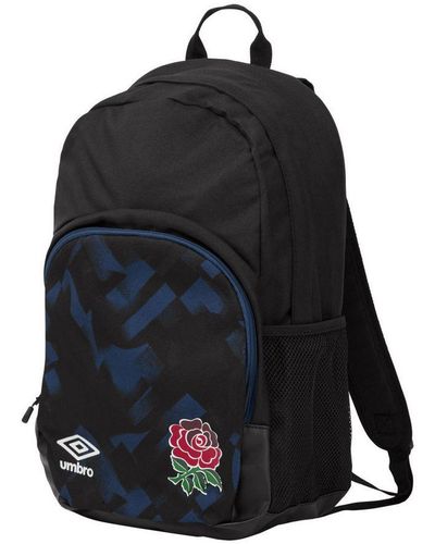 Umbro England Rugby 22/23 Team Training Academy Backpack - Black