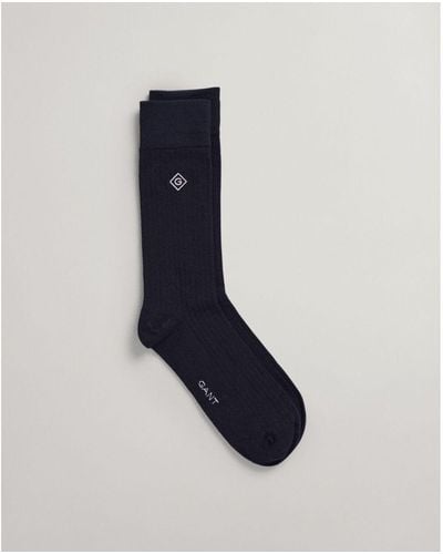GANT Rib Diamond Socks - Blue