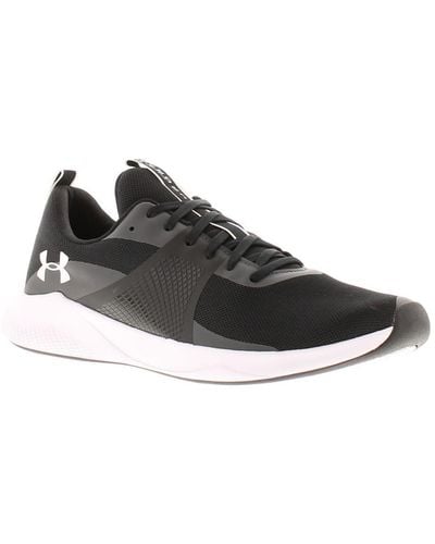 Under Armour Trainers Charged Aurora Lace Up Textile - Black