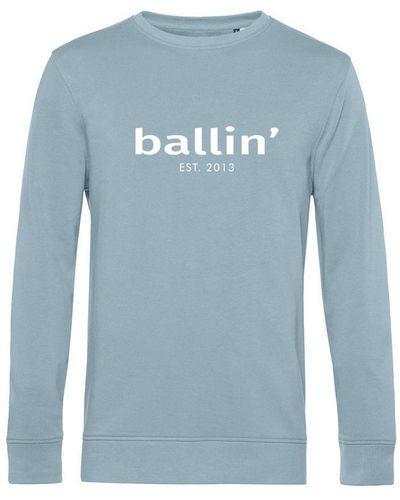 Ballin Est. 2013 Sweaters Basic Sweater Blauw