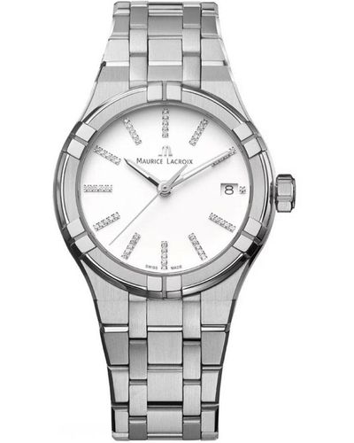 Maurice Lacroix Aikon Silver Watch Ai1106-ss002-150-1 Stainless Steel - Metallic