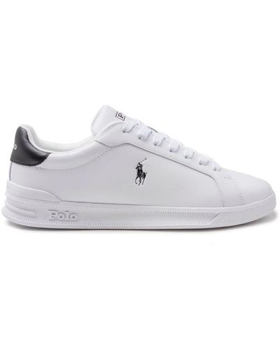 Ralph Lauren Polo Heritage Trainers - White
