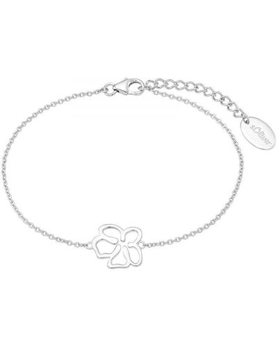 S.oliver Bracelet For Ladies, 925 Sterling - White