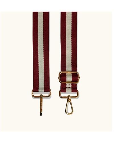 Apatchy London And Stripe Strap Canvas (Archived) - Red
