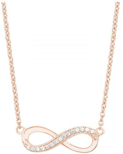 S.oliver Chain With Pendant For Ladies - White